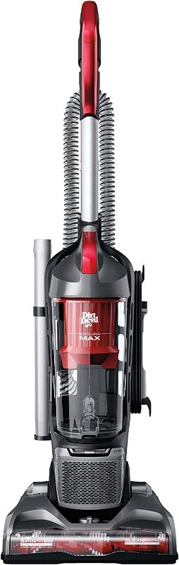 Photo 1 of ***PARTS ONLY*** Dirt Devil Endura Max Upright Bagless Vacuum Cleaner for Carpet and Hard Floor, Powerful, Lightweight, Corded, UD70174B, Red
