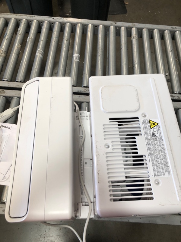 Photo 5 of Midea 8,000 BTU U-Shaped Smart Inverter Window Air Conditioner–Cools up to 350 Sq. Ft., Ultra Quiet with Open Window Flexibility, Works with Alexa/Google Assistant, 35% Energy Savings, Remote Control
