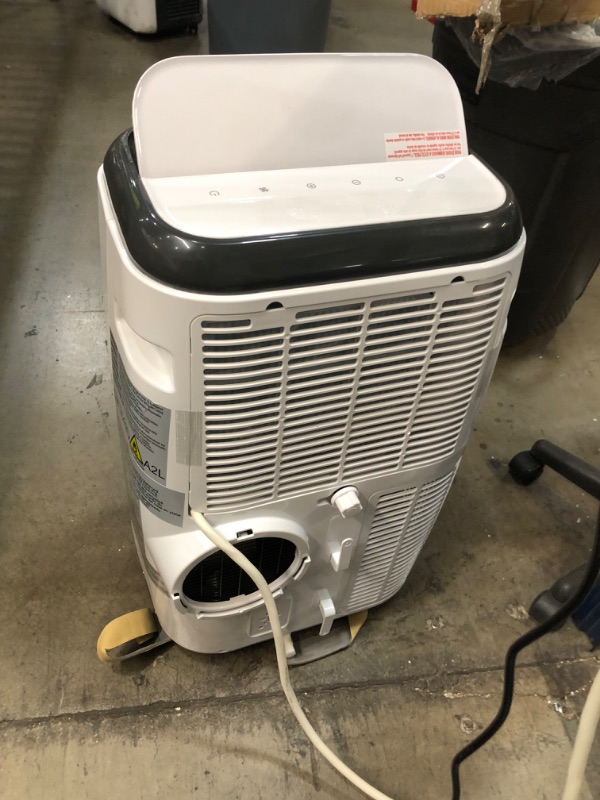 Photo 6 of 14,000 BTU Cool; 11,500 BTU Heat; 10,000 BTU Cool(SACC/CEC) Portable Air Conditioner, Dehumidifier, Heater, Remote,White
