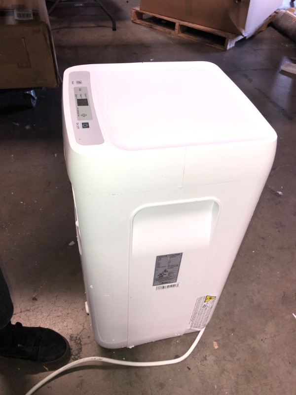 Photo 5 of Midea 8,000 BTU ASHRAE (5,300 BTU SACC) Portable Air Conditioner, Cools up to 175 Sq. Ft., Works as Dehumidifier & Fan, Remote Control & Window Kit Included
