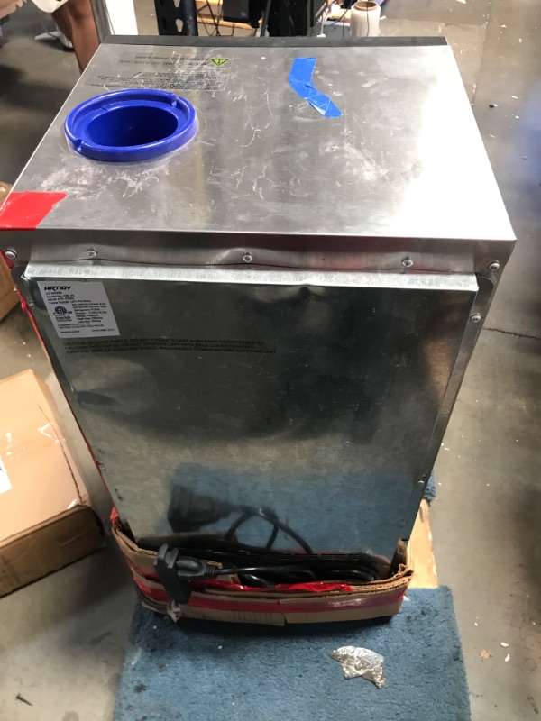 Photo 7 of (DAMAGE)Artidy Commercial Ice Maker Machine, 100LBS/24H Clear Square Ice Cube,33LBS Ice Storage Capacity with Auto Clean and LED Temperature Display for Home,Restaurant,Bar,Coffee Shop,Kitchen
**DOOR BROKEN**