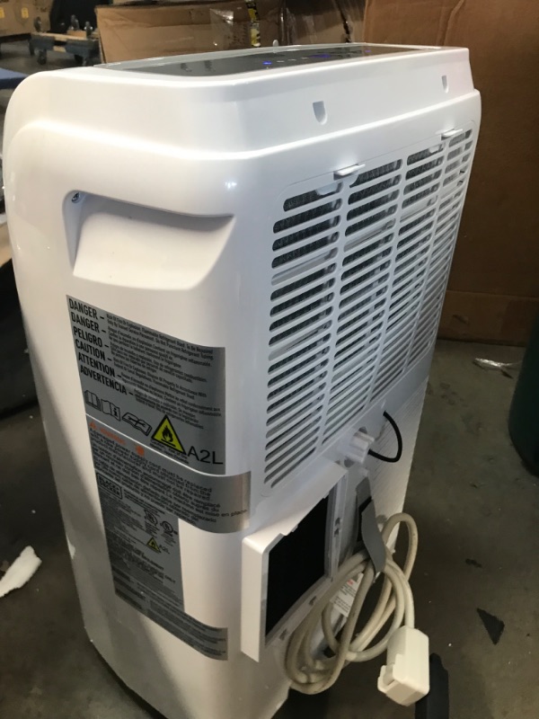 Photo 4 of BLACK+DECKER 8,000 BTU DOE (14,000 BTU ASHRAE) Portable Air Conditioner with Remote Control, White
.**MISSING TUBE COMPONENT**