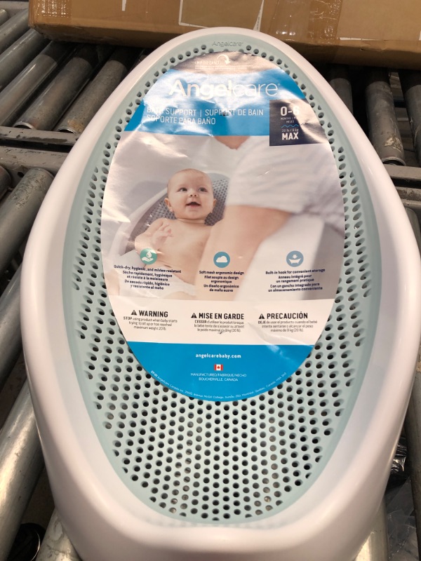 Photo 2 of Angelcare Baby Bath Support (Aqua) | Ideal for Babies Less than 6 Months Old
