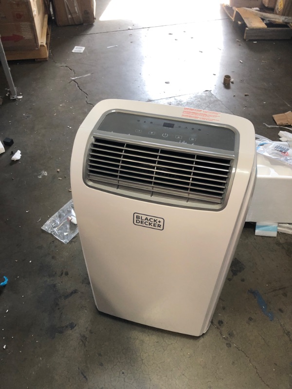 Photo 3 of BLACK+DECKER BPACT10WT AC with Remote Control Portable Air Conditioner, 10,000 BTU, White
