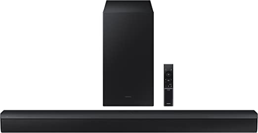 Photo 1 of ***PARTS ONLY*** SAMSUNG HW-B450 2.1ch Soundbar w/Dolby Audio, Subwoofer Included, Bass Boosted, Wireless Bluetooth TV Connection, Adaptive Sound Lite, Game Mode, 2022
