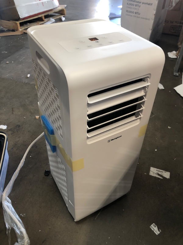 Photo 2 of COSTWAY Portable Air Conditioner, 10000 BTU Air Cooler with Fan & Dehumidifier Mode for Rooms up to 350 Sq.Ft, Quiet AC Unit with Sleep Mode, 2 Fan Speeds, 24H Timer(10000BTU)
