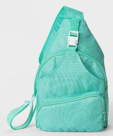 Photo 1 of 2PK-Teal Sling Backpack - Sun Squad™

