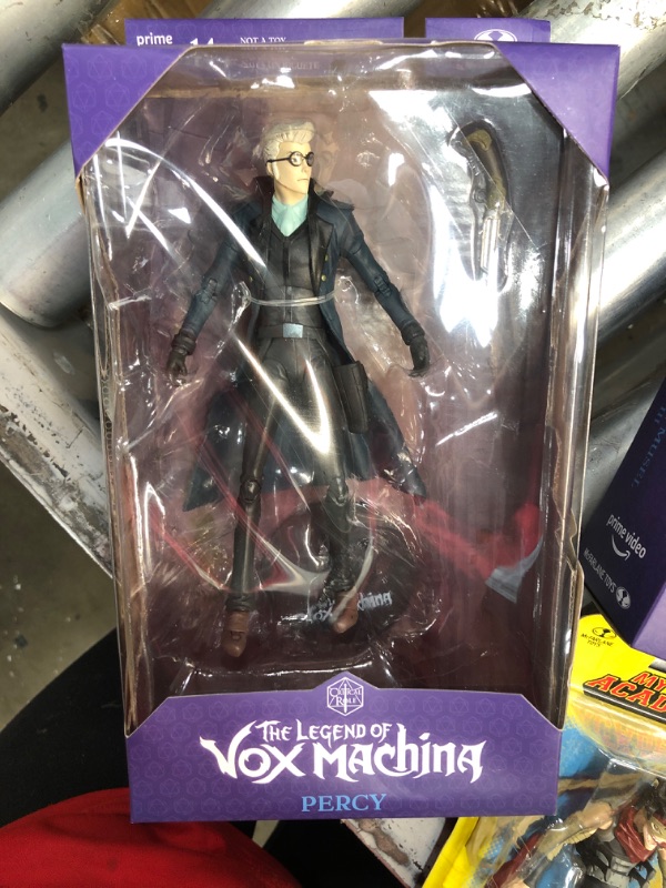 Photo 2 of Critical Role: the Legend of Vox Machina Wave 1 Percy 7-Inch Scale Action Figure
