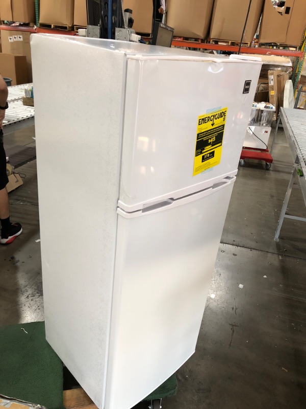 Photo 2 of RCA RFR741-WHITE Apartment Size Large Compact Fridge, 7.5, White
