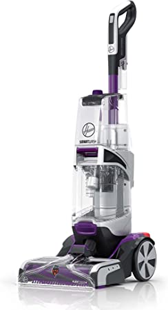 Photo 1 of Hoover SmartWash Automatic Carpet Cleaner with Spot Chaser Stain Remover Wand, Shampooer Machine for Pets, FH53000PC, Purple
