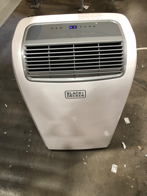 Photo 2 of BLACK+DECKER BPACT10WT AC with Remote Control Portable Air Conditioner, 10,000 BTU, White
