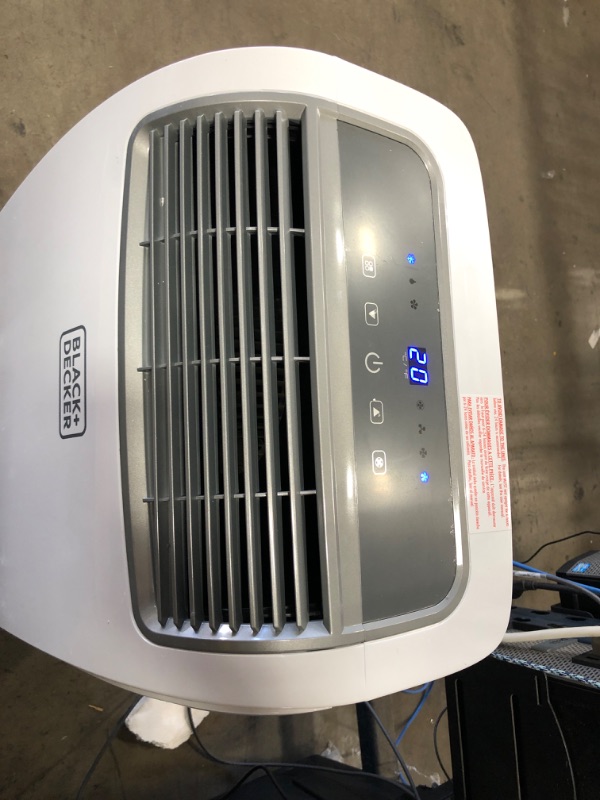 Photo 2 of BLACK+DECKER BPACT10WT AC with Remote Control Portable Air Conditioner, 10,000 BTU, White
