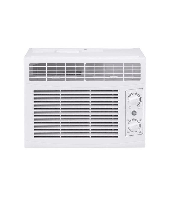 Photo 1 of ***PARTS ONLY*** GE® 5,000 BTU 115-Volt Electronic Window Air Conditioner with Remote and Eco Mode, White, AHW05LZ
