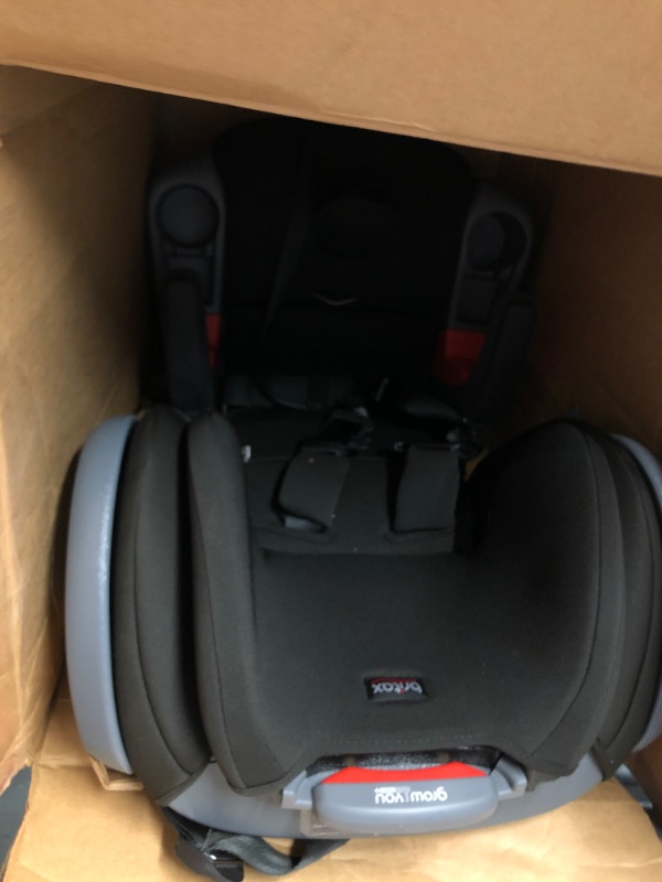 Photo 1 of Britax Grow with You ClickTight Plus Harness-2-Booster Car Seat, Jet Safewash Fabric
