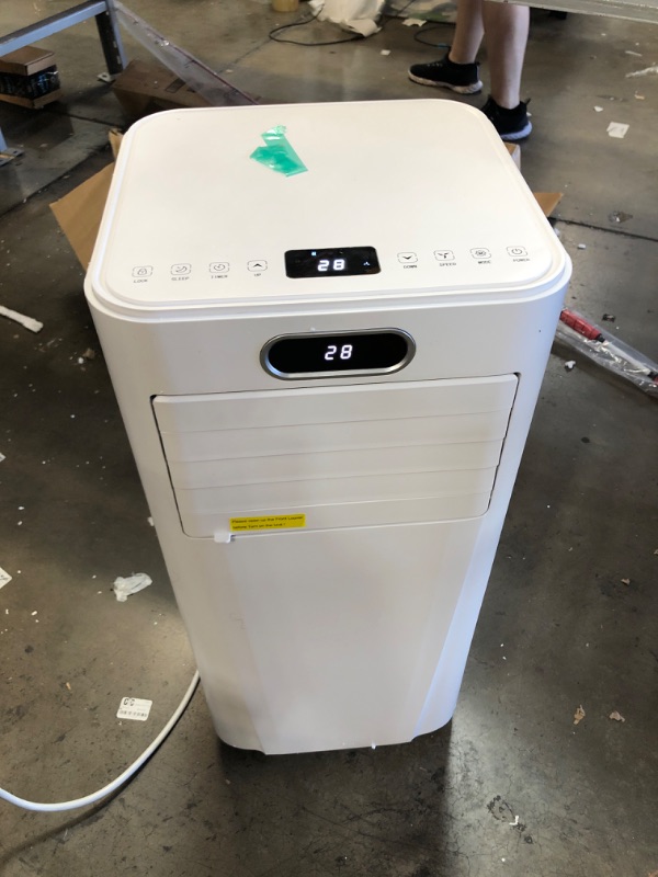 Photo 2 of R.W.FLAME 10000 BTU Portable Air Conditioner for 19 Square Feet Sq. Ft. with Heater and Remote Included (Part number: A4210L-8K-RW)
