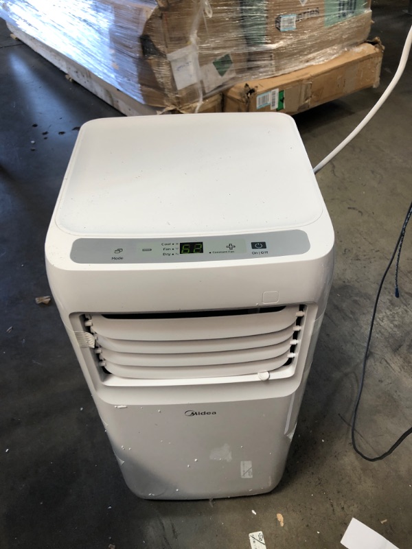 Photo 2 of Midea 8,000 BTU ASHRAE (5,300 BTU SACC) Portable Air Conditioner, Cools up to 175 Sq. Ft., Works as Dehumidifier & Fan, Remote Control & Window Kit Included
