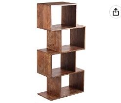 Photo 1 of Porter Designs Portola Bookcase, Regular, Brown
