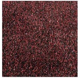 Photo 1 of  RED / Black - Economy Turf / Artificial Grass |Light Weight Outdoor Rug, 110Lx31W