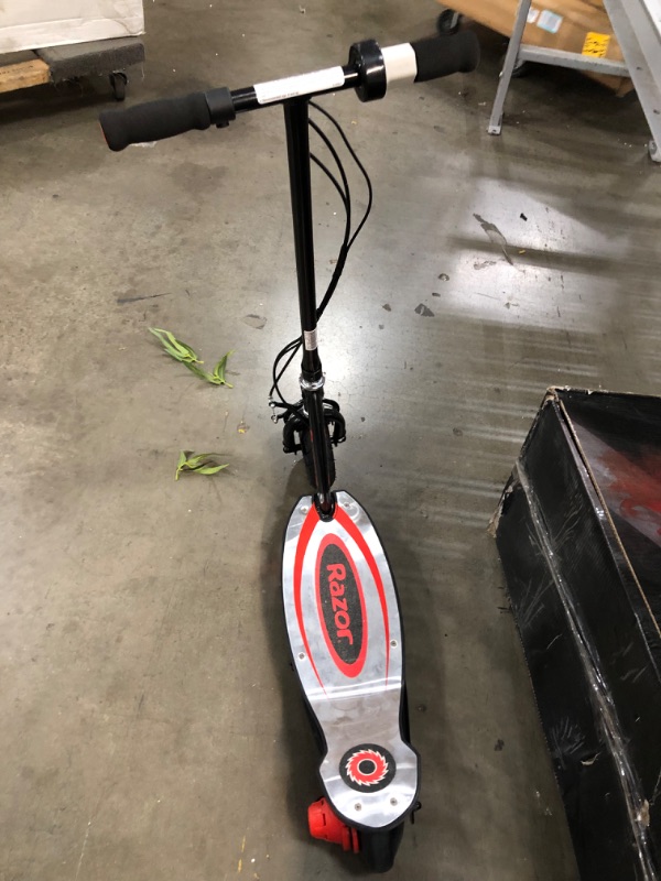 Photo 2 of (DOES NOT FUNCTION)Razor Power Core E100 Electric Scooter - 100w Hub Motor, 8" Air-filled Tire, Up to 11 mph and 60 min Ride Time, for Kids Ages 8+
**WAS CHARGED AND STILL NOT ABLE TO ACCELERATE/FUNCTION**
