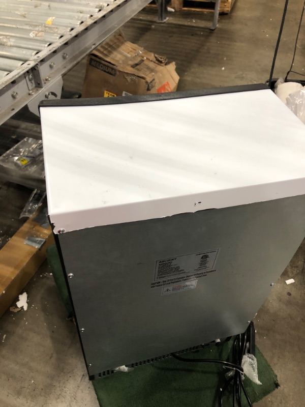 Photo 5 of (DAMAGED)Electactic Ice Maker, Commercial Ice Machine,100Lbs/Day, Stainless Steel Ice Machine with 48 Lbs Capacity, Ideal for Restaurant, Bars, Home and Offices, Includes Scoop
**FRONT COMES OFF, STILL FUNCTIONS**