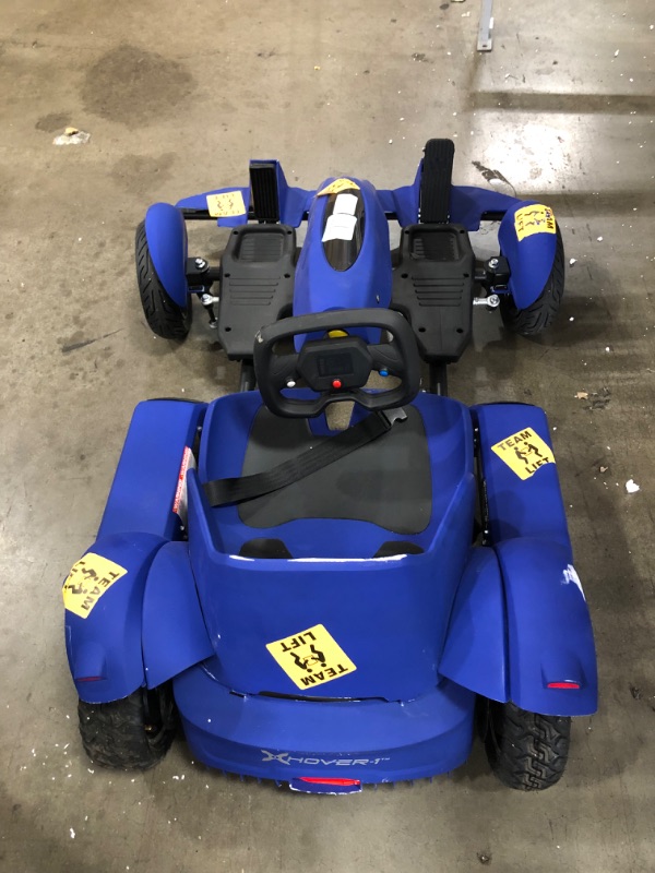 Photo 3 of (DOES NOT FUNCTION)Hover-1 Electric Go-Kart for Kids & Adults | 15MPH Top Speed, 330LBS Max Weight, 15.5MI Range, Dual Disk Brakes, Powerful 700W Motor, 3 Speed Modes, LCD Display
**WAS CHARGE AND STILL DID NOT POWER ON**