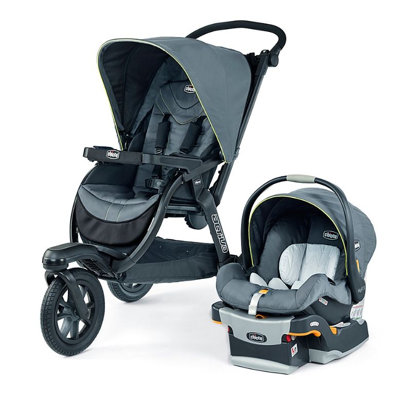 Photo 1 of Chicco Activ3 Jogging Travel System in Solar Grey
