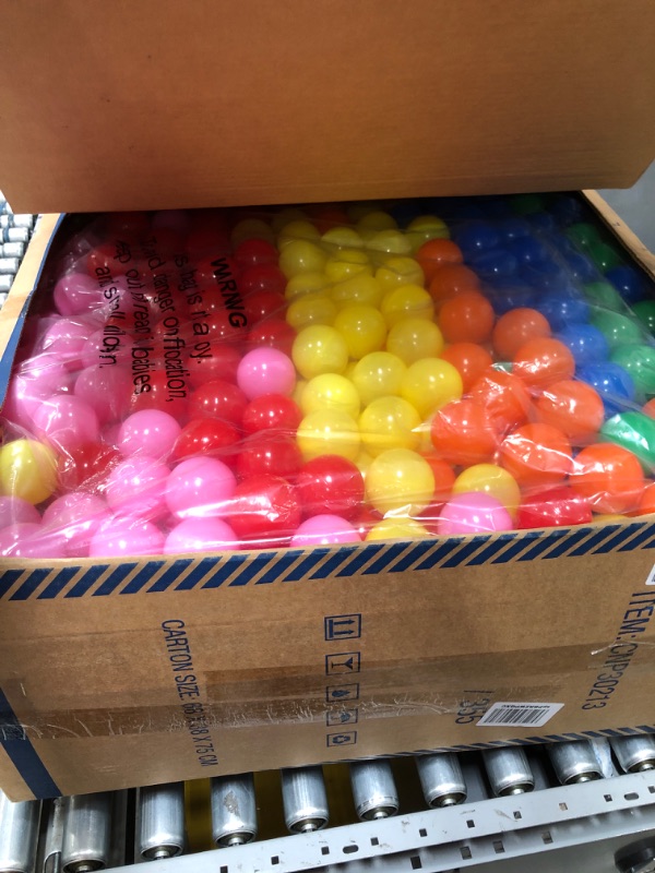 Photo 2 of Click N' Play Phthalate Free & BPA Free, Crush Proof Ball Pit Balls, Bulk 1000 pack