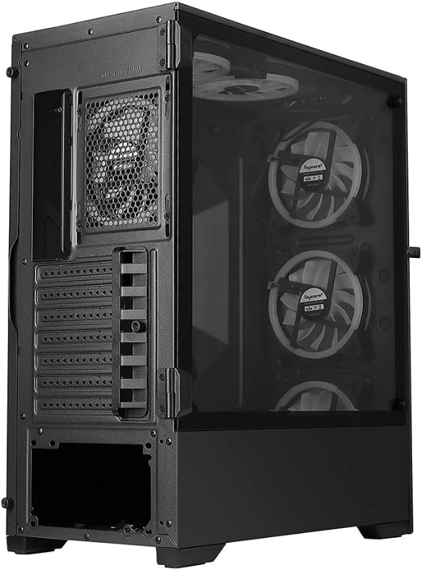 Photo 1 of Bgears b-Voguish Gaming PC with Tempered Glass ATX Mid Tower, USB3.0, Support E-ATX, ATX, mATX, ITX. (Note: Fans NOT Included in This Model. Only b-Voguish-RGB)
