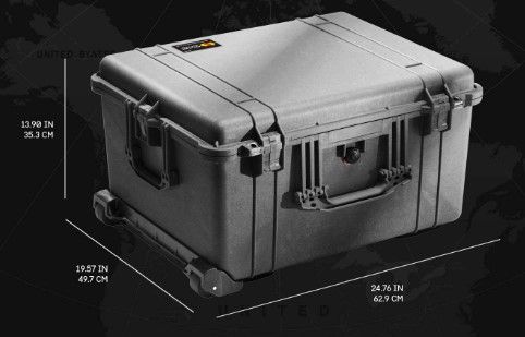 Photo 1 of ***BLACK***Pelican 1620 Case With Foam (Black)
