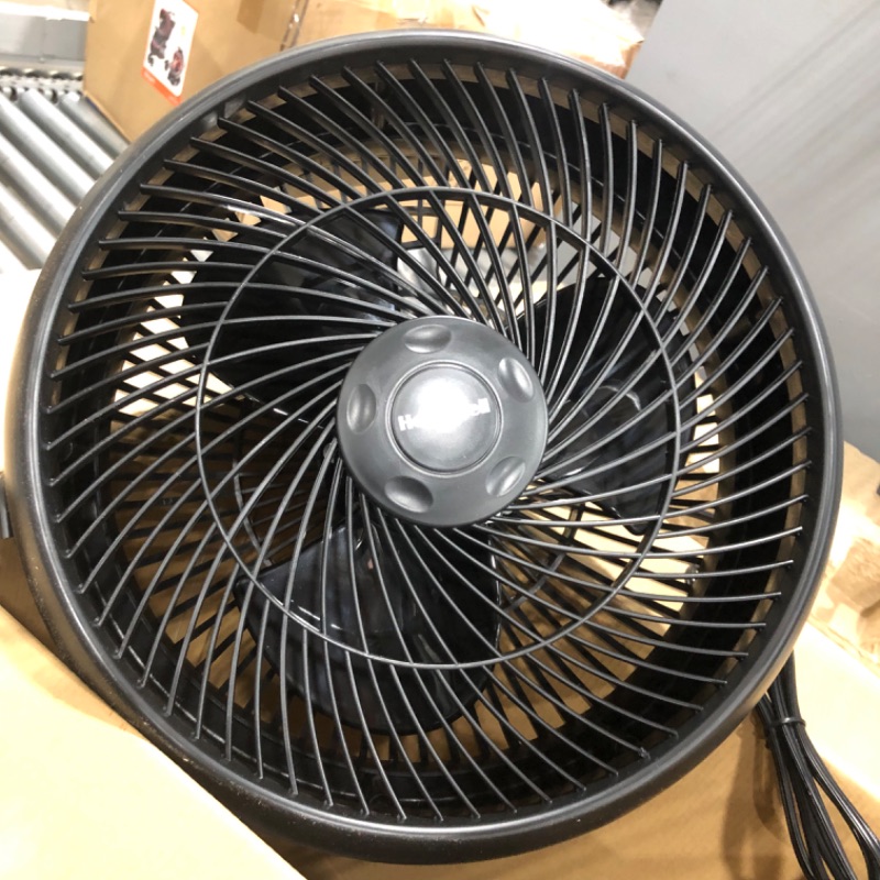 Photo 2 of (Parts Only - Major Damage) Honeywell HT-908 TurboForce Room Air Circulator Fan, Medium, Black