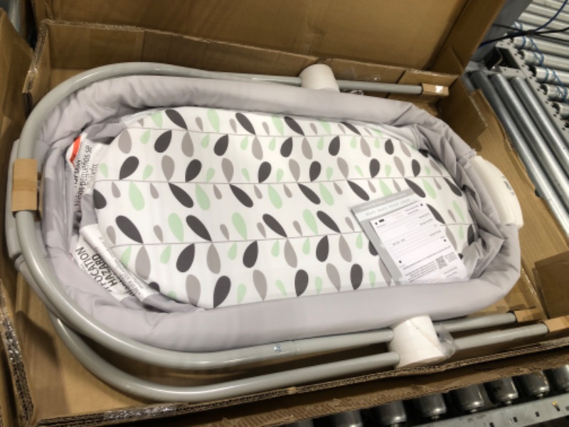 Photo 2 of **SEE NOTE** Fisher-Price Soothing View Bassinet – Climbing Leaves