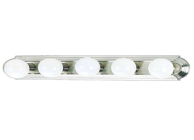 Photo 1 of AF Lighting 617565 Beveled Edge Vanity Fixture, Brushed Nickel Finish, 30-Inch
