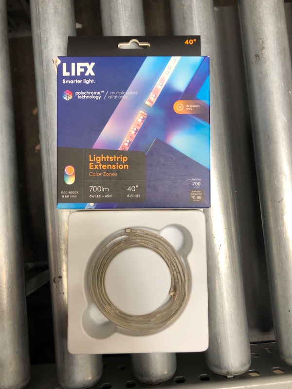 Photo 2 of LIFX Lightstrip, 3.3' Extension, Wi-Fi Smart LED Light Strip