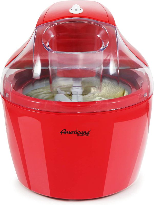 Photo 1 of (Used) Americana EIM-1400R 1.5 Qt Freezer Bowl Automatic Easy Homemade Electric Ice Cream Maker