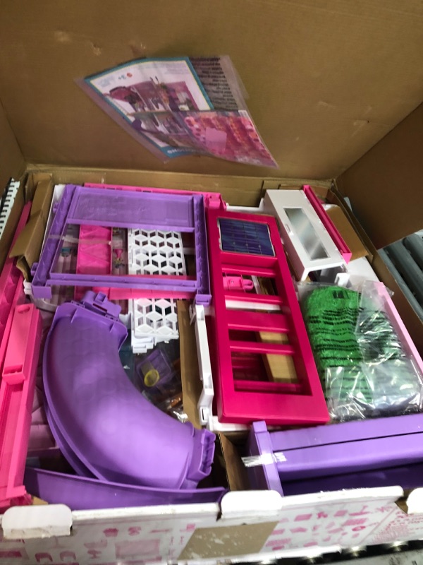 Photo 2 of Barbie Dreamhouse Dollhouse with Wheelchair Accessible Elevator, Pool, Slide and 70 Accessories Including Furniture and Household Items, Gift for 3 to 7 Year Olds
