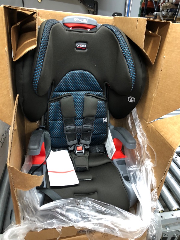 Photo 2 of Britax Grow with You ClickTight Harness 2 Booster Car Seat - Cool Flow Teal (1314028)
