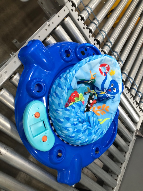 Photo 3 of Baby Einstein Neptune's Ocean Discovery Activity Jumper, Ages 6 months +, Multicolored, 32 x 32 x 33.13"
