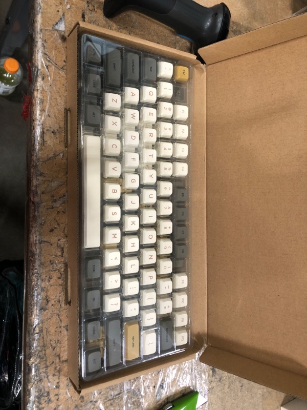 Photo 1 of ONECAP Orange XDAS keycaps Dye-Sublimated Keycap for MX Switch Keyboards for Wired USB Mechanical Gaming Keyboard
