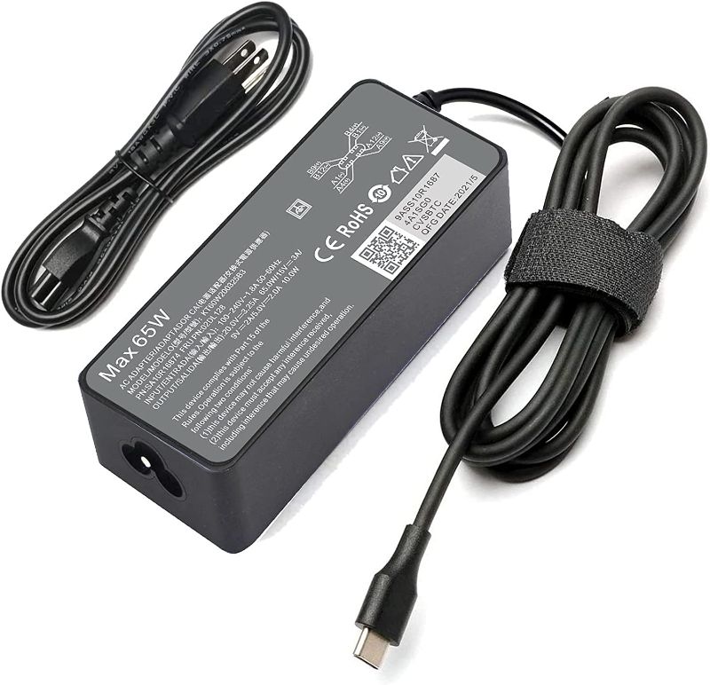 Photo 1 of CYD 65W PD Laptop Charger USB TYpe C Compatible for Lenovo Laptop