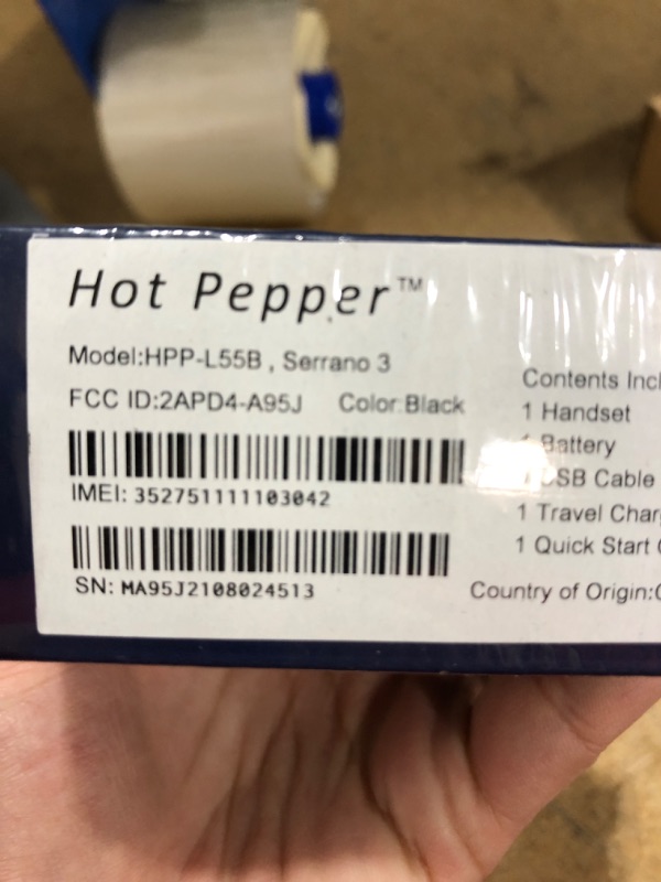 Photo 2 of Hot Pepper Serrano 3 Cell Phone - New in Box Factory Sealed See original listing
