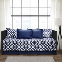 Photo 1 of 39"x75" 6pc Edward Trellis Daybed Cover Set - Lush Décor

