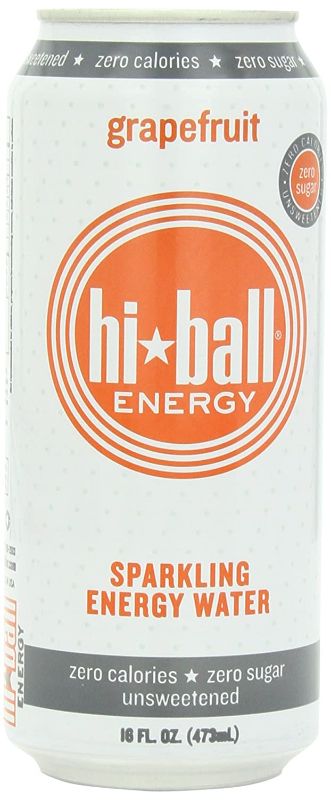 Photo 1 of Hi Ball Sparkling Energy Water, Grapefruit, 16 Ounce (Pack of 12)
BB 7/23