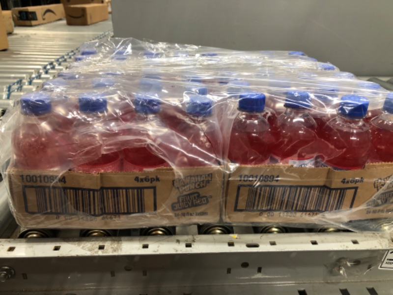 Photo 3 of 2 PACK hawaiian punch 4 x 6 pack fruit juice red 10fl 48 bottles!!!