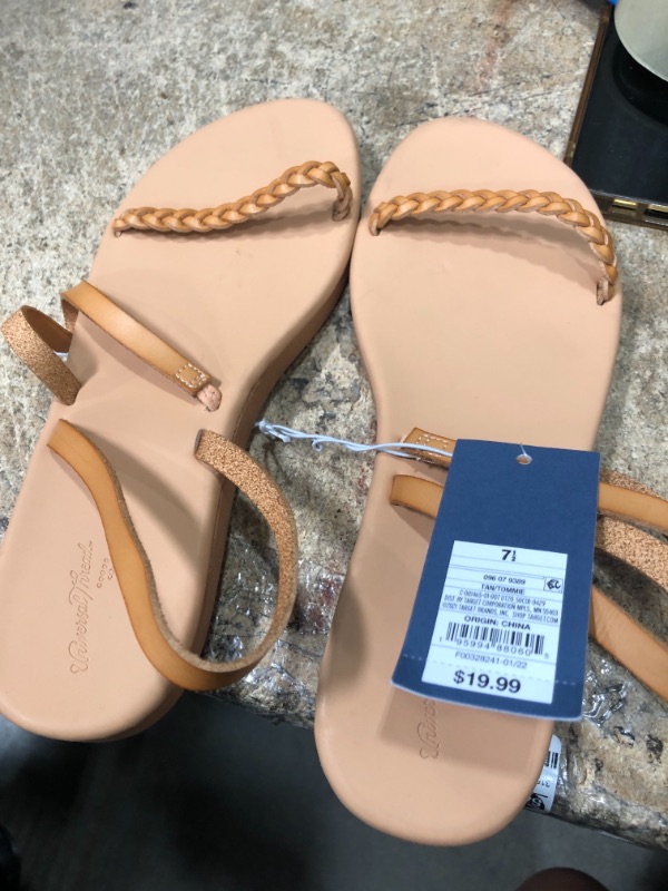 Photo 2 of 7.5 - Women's Tommie Triple Strap Sandals - Universal Thread™
