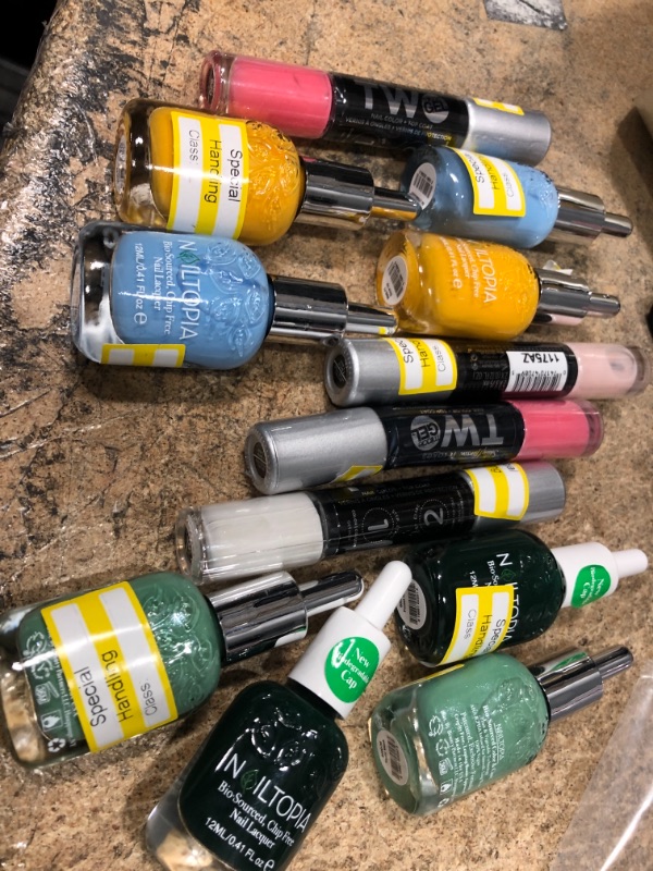 Photo 1 of 12 ASSORTED NAIL POLISH 