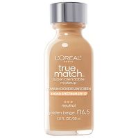 Photo 1 of L'Oreal Paris True Match Super-Blendable Foundation Makeup with SPF 17 - 1 fl oz

