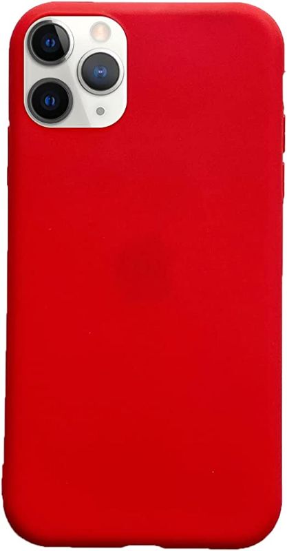 Photo 1 of Designed for iPhone 13 Pro Case Soft Thin TPU Anti-Scratch Protective Shockproof Full Body Case for iPhone 13 Pro 6.1 inch (Red)
