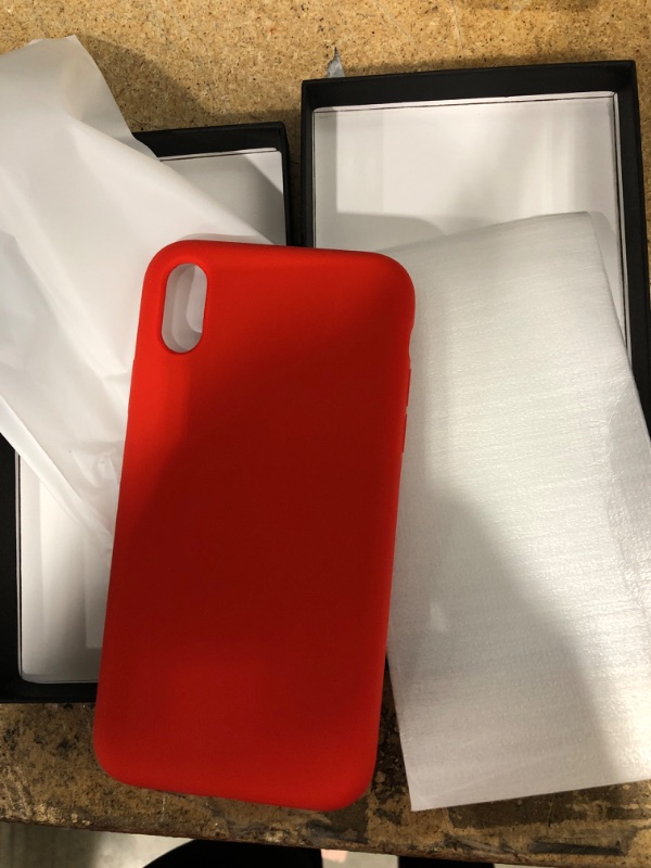 Photo 2 of **BUNDLE OF 2**
iPhone XR- Mcuca iphone XR Silicone case red