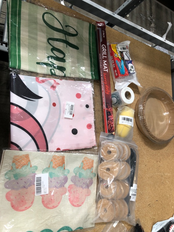 Photo 1 of **BUNDLE OF 9**
Bundle of home goods and decoration.