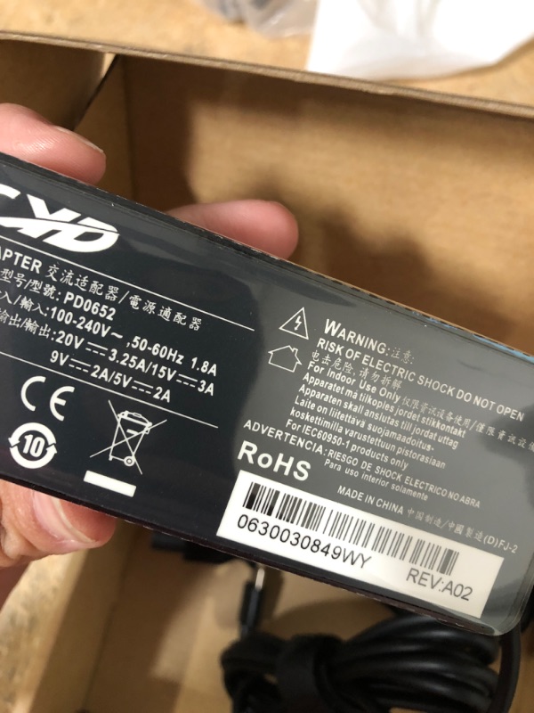 Photo 1 of CYD USB TYPE-C power fast notebook charger adapter